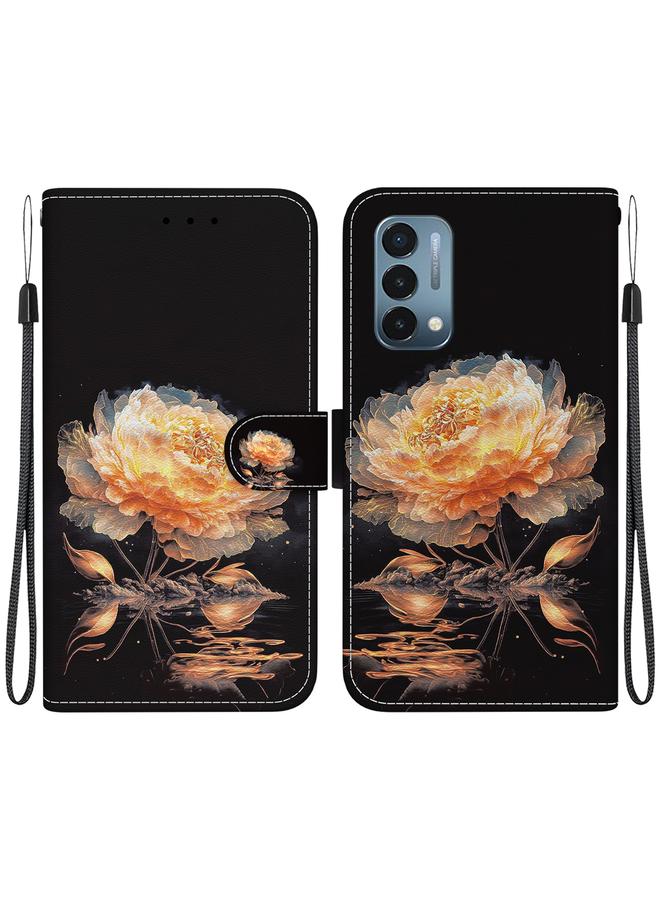 S-TOP Case For OnePlus Nord N200 5G Crystal Texture Colored Drawing Leather Phone Case - Image 1