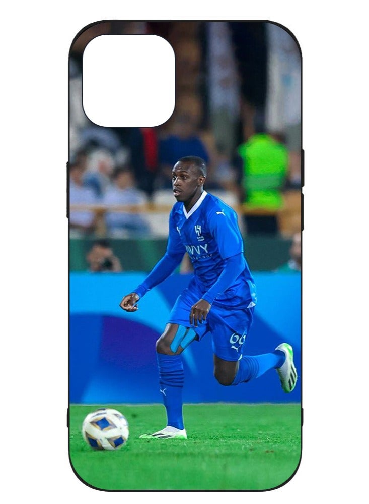 Service Zone Protective Mobile Back Cover Football Player Design For iPhone 12 - Image 1