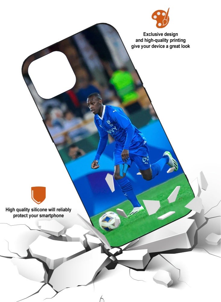 Service Zone Protective Mobile Back Cover Football Player Design For iPhone 12 - Image 2