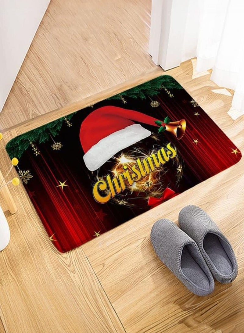 Alissa Christmas Anti-Fatigue Mat 60x40cm – Waterproof, Oil-Resistant & Non-Slip PU Cushion Floor Rug for Kitchen, Entrances, Doors, Laundry & Office Floors - Image 1