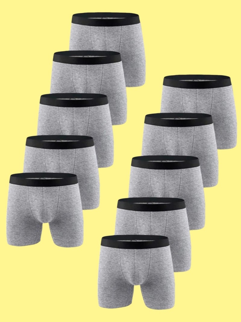 Mood Agenda Boy's Cotton Boxer 10 Pieces 