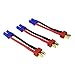 OliYin 3pcs TPlug Style Male to EC2 Female Connector Adapter with 16awg 196inch5cm WirePack of 3 - Image 3