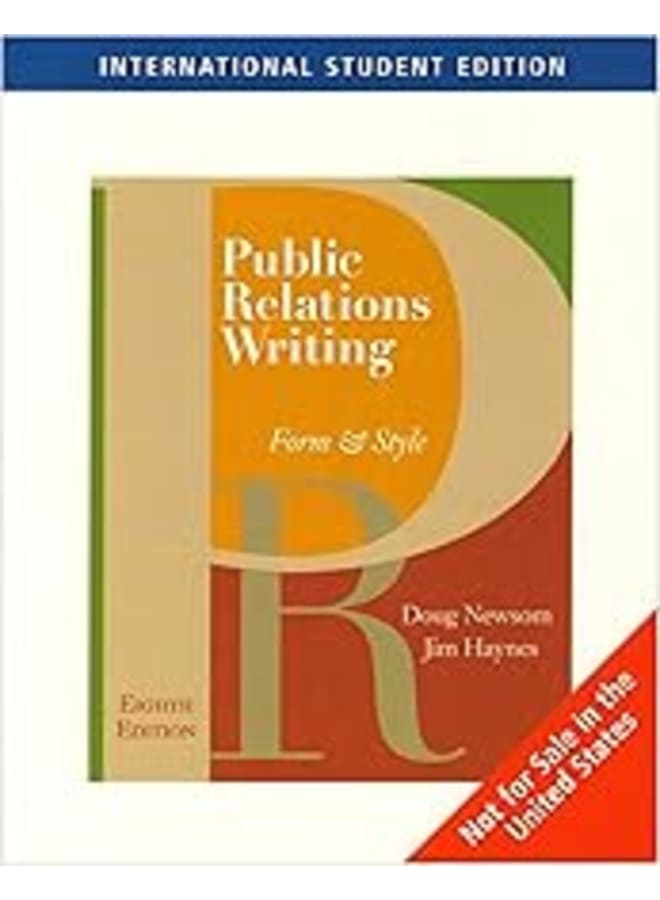 كتابة العلاقات العامة: الشكل والأسلوب