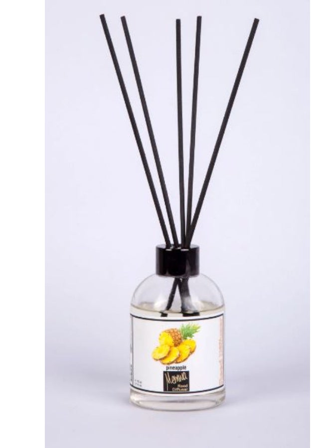 ميموا فواحة عود معطر جو برائحة الأناناس 110 مل من ميموا – معطر منزلي فاخر برائحة استوائية منعشة - Image 2