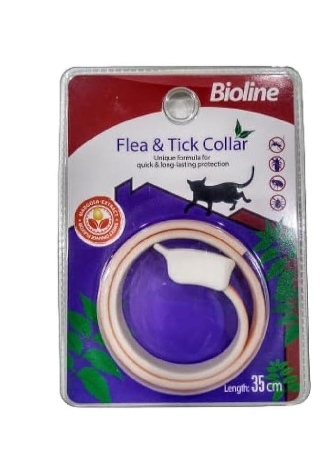 Bioline Flea And Tick Collar Cat 35cm - Image 1