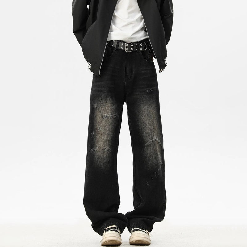 Unisex Casual Daily Denim Jeans - Image 4