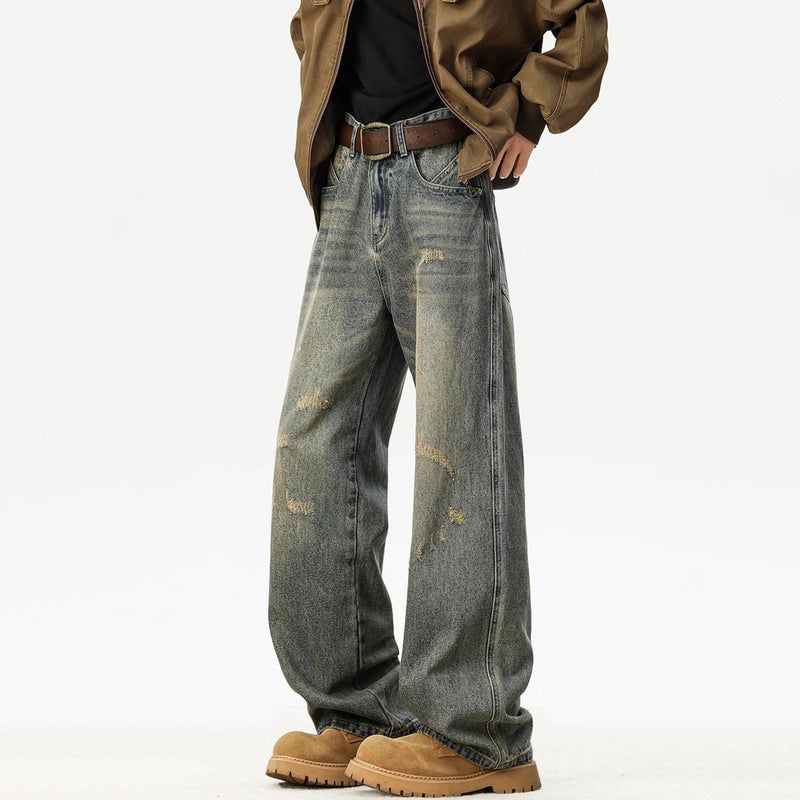 Unisex Casual Daily Denim Jeans - Image 5