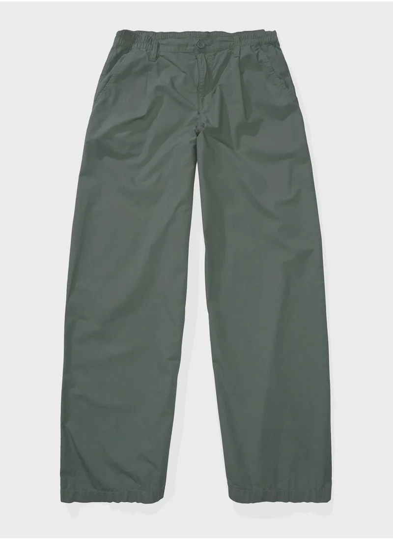 Aerie High Waist Wide Leg Pants