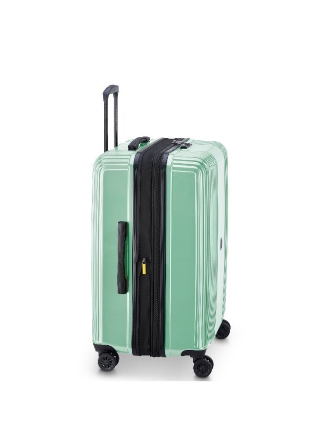 DELSEY Ophelie Hardcase Expendable Double Wheel Luggage Trolley Suitcase 70cm Almond - Image 3