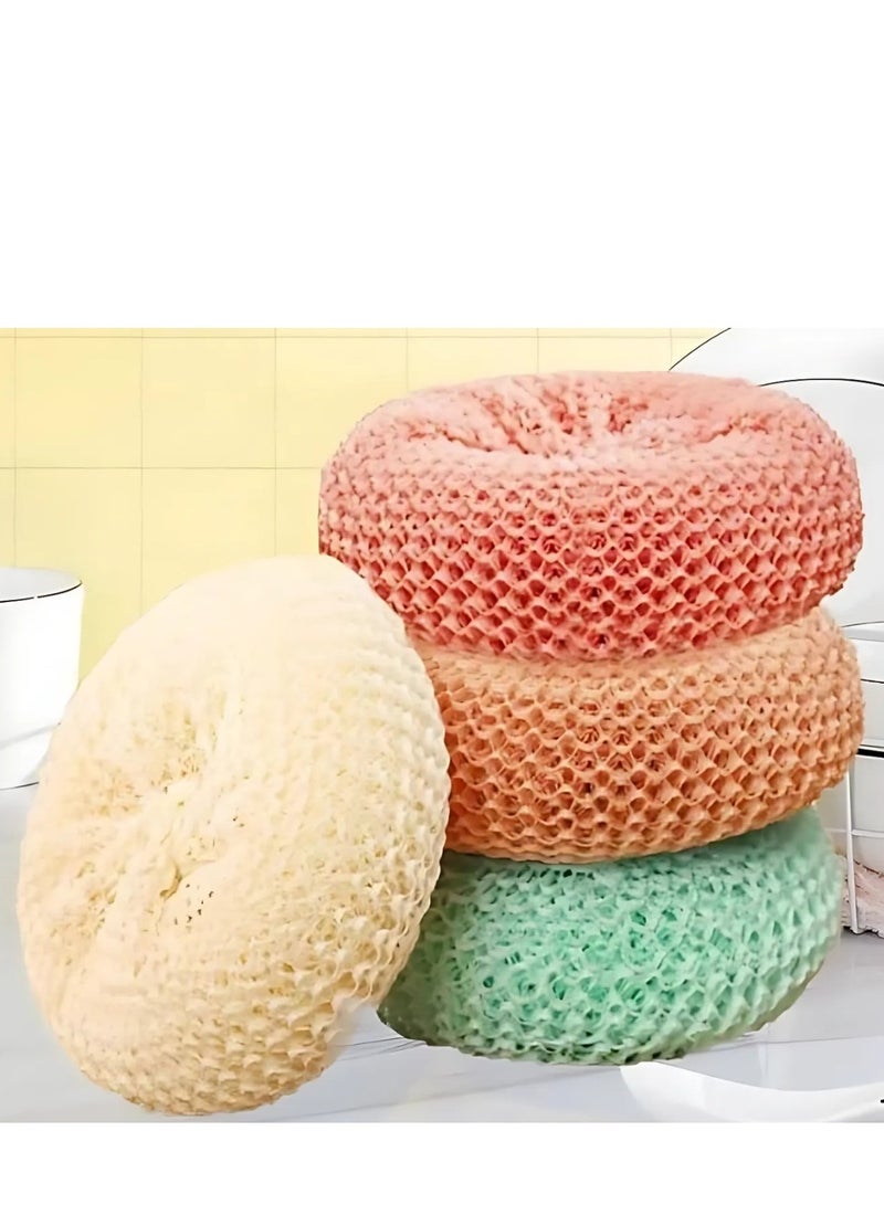 Plastic Sponge Scrub Pads for Dishwashing – 5 Pieces – Multicolored, Non-Absorbent, Non-Scratch for Non-Stick & Coated Cookware - Image 4