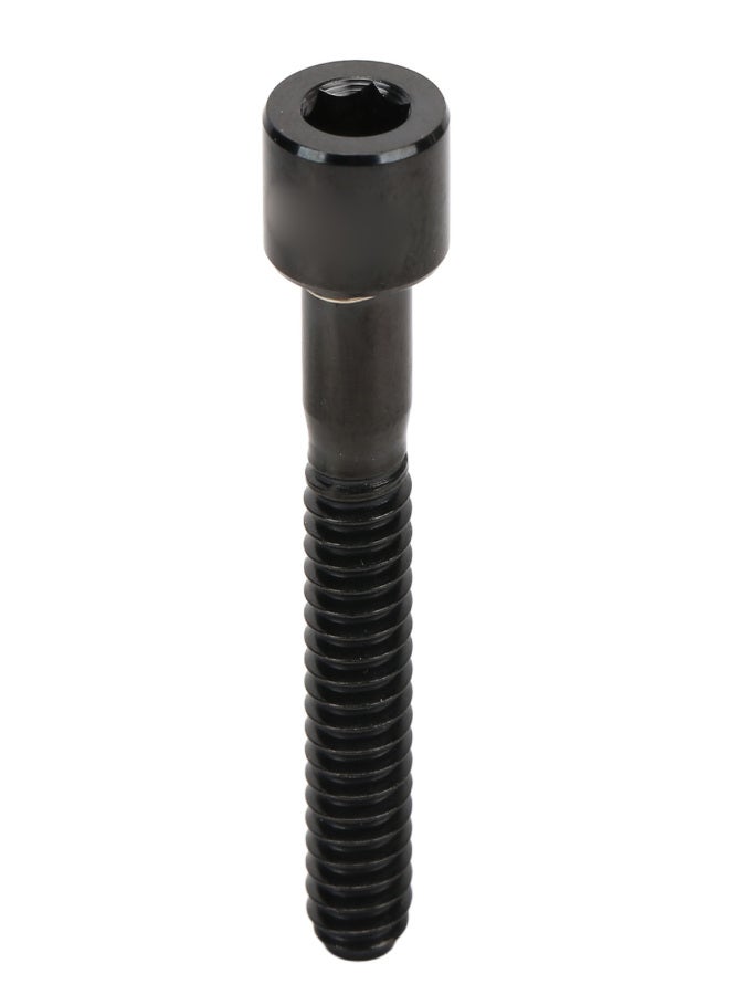 RISK Headset Stem Top Cap Fixing Bolt M6x30mm Column Head Bike Stem Bolt Screw Titanium Alloy for Bike Repair Black - Image 1