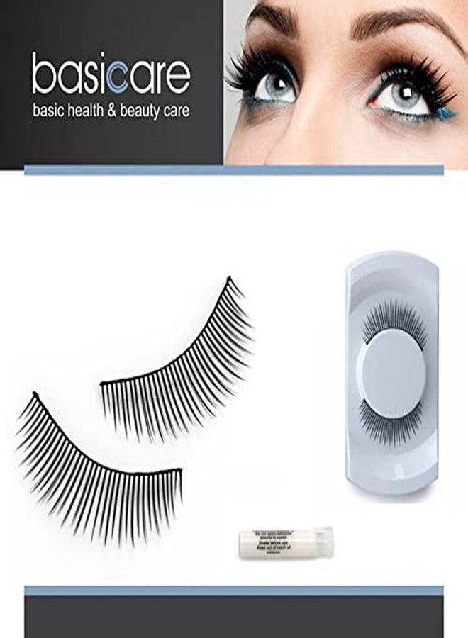 Basicare Styling Eyelashes, False Eyelashes Natural Look Reusable Fake Eyelashes For Women, Adhesive Included, Style 10922 - Image 3