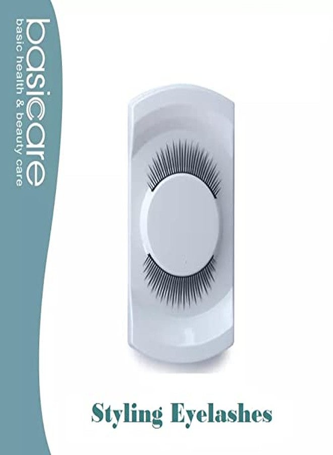 Basicare Styling Eyelashes, False Eyelashes Natural Look Reusable Fake Eyelashes For Women, Adhesive Included, Style 10922 - Image 2