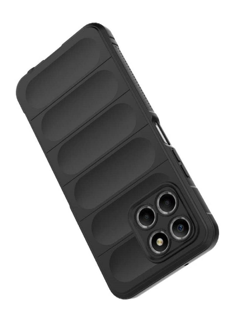 Generic - Cover Honor X8 5G  , - Brushed Dual Protection Shockproof Cover - Heavy Duty Slip-Resistant Case With Ultra Protection For Camera - Black - Image 1
