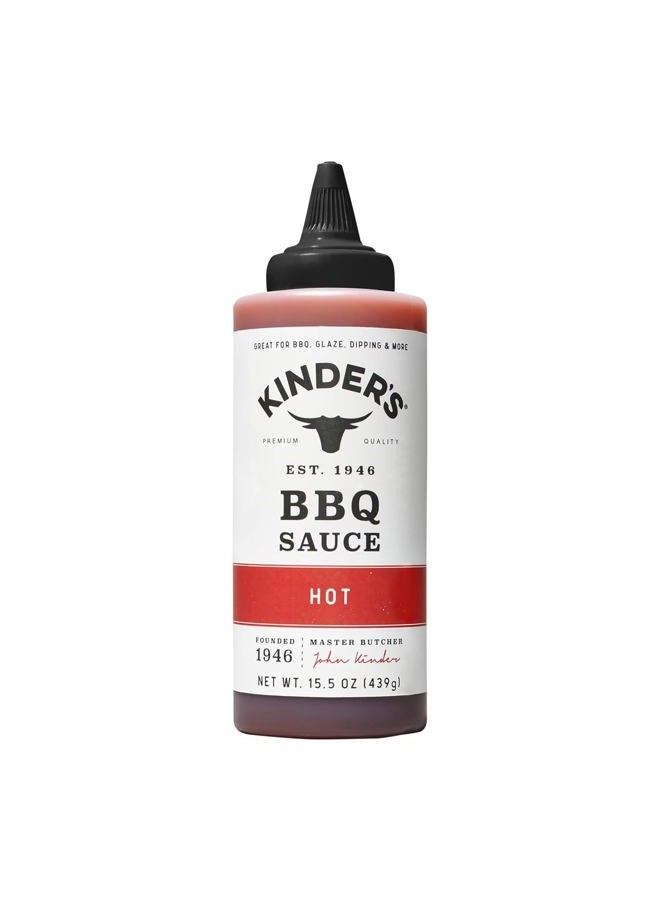 kinders Kinder's, Hot Barbeque Sauce, 15.5 Ounce - Image 3