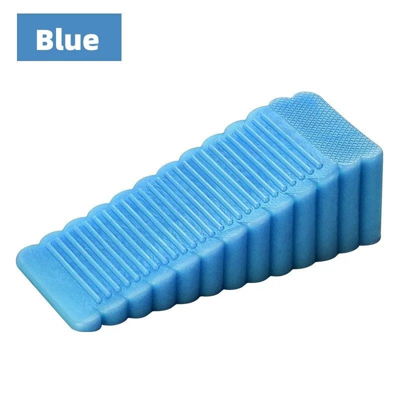 Bluejw Safe Silicone Door Stop Stoppers Block Wedge Doorstops - Heavy Duty Door Stopper for Home, Office, & Other Hardware - Anti-Collision Stops-Tools - Image 1