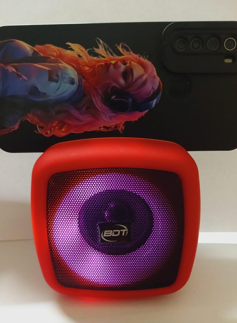 مكبر صوت AN333 المحمول اللاسلكي بتقنية البلوتوث مع USB وMicro SD وراديو FM وAUX يوفر صوتًا عالي الجودة - Image 2