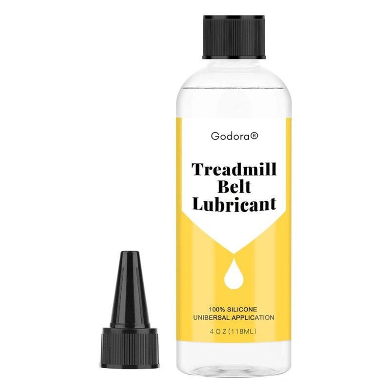 Premium 100 Silicone Lube 4 Ounces for Treadmill Belt Lubrication Easy to Apply Lubricant Oil Suitable for Nearly All Type of Treadmills