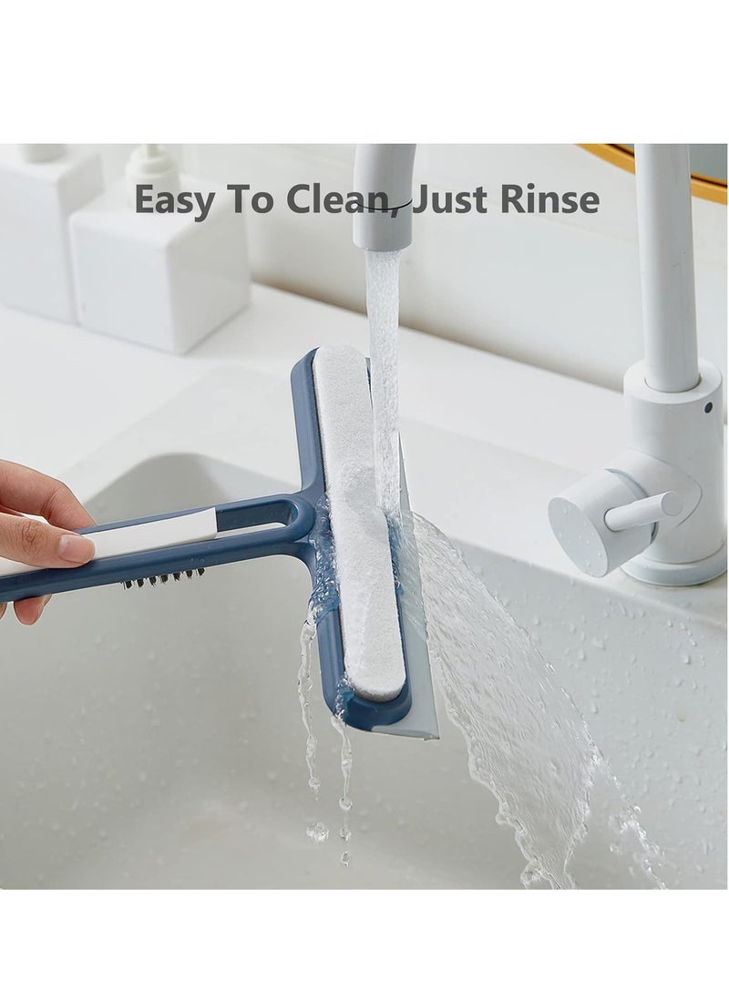 Mmmon - Multi-Functional Shower Squeegee,Household Cleaning Tools,Mirror Wiper,Glass Window Cleaner Squeegee,Apply to Tiles,Shower Doors,Bathroom,Mirrors,and Car Windows,Glass Doors - Image 1
