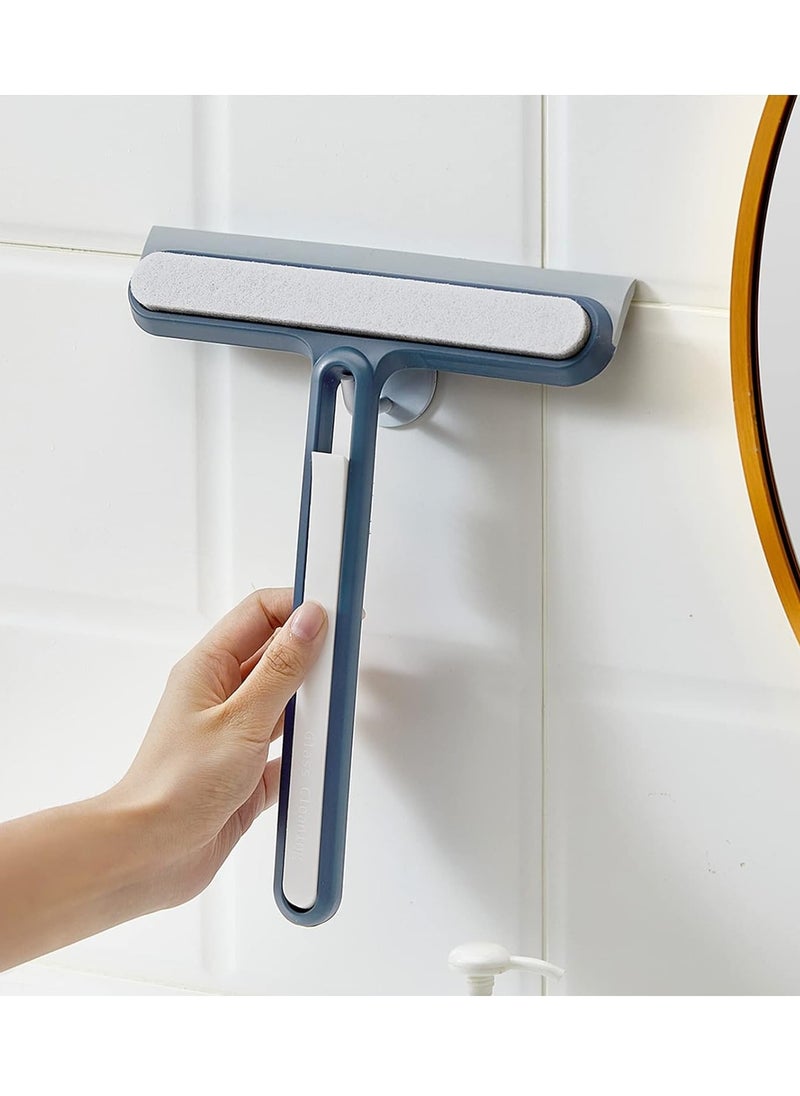 Mmmon - Multi-Functional Shower Squeegee,Household Cleaning Tools,Mirror Wiper,Glass Window Cleaner Squeegee,Apply to Tiles,Shower Doors,Bathroom,Mirrors,and Car Windows,Glass Doors - Image 1