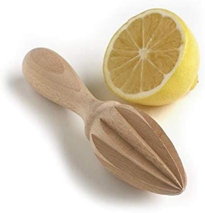 WHOLELIFEOBJECTS 1 Pcs Wooden Citrus Reamer Lemon Hand Juicer Beech Wood Handheld Citrus Juicer Easy to Hold Kitchen Juicing Tool Manual Orange Lime Lemon Juice Reamer Extractor for Daily Home Bar Cafe Restaurant Use - Image 1