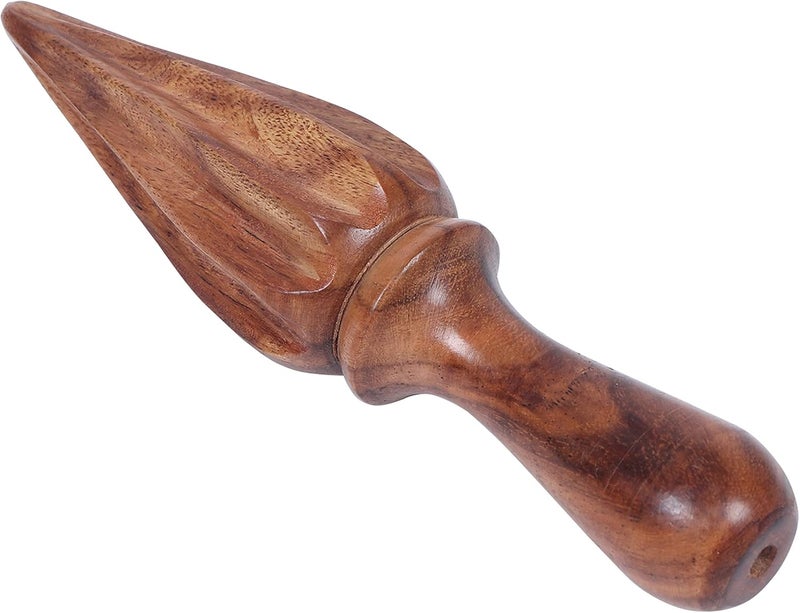 WHOLELIFEOBJECTS 1 Pcs Wooden Citrus Reamer Lemon Hand Juicer Beech Wood Handheld Citrus Juicer Easy to Hold Kitchen Juicing Tool Manual Orange Lime Lemon Juice Reamer Extractor for Daily Home Bar Cafe Restaurant Use - Image 4