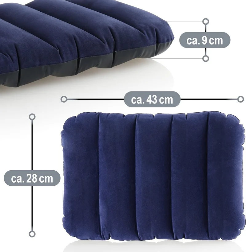 Faial 2 Pieces Large Inflatable Pillow Camping Pillow Travel Pillow Inflatable Camping Pillow