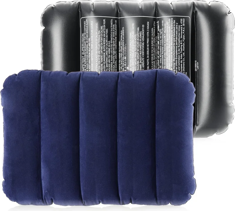 Faial 2 Pieces Large Inflatable Pillow Camping Pillow Travel Pillow Inflatable Camping Pillow