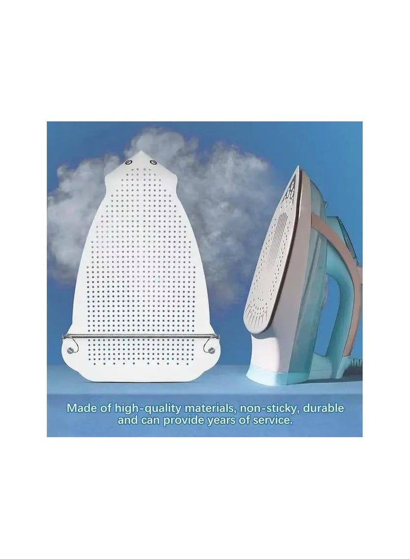 The iron cover and shoes will distribute the heat of the iron and the clothes will not get burned due to the high heat. TR  - Image 4