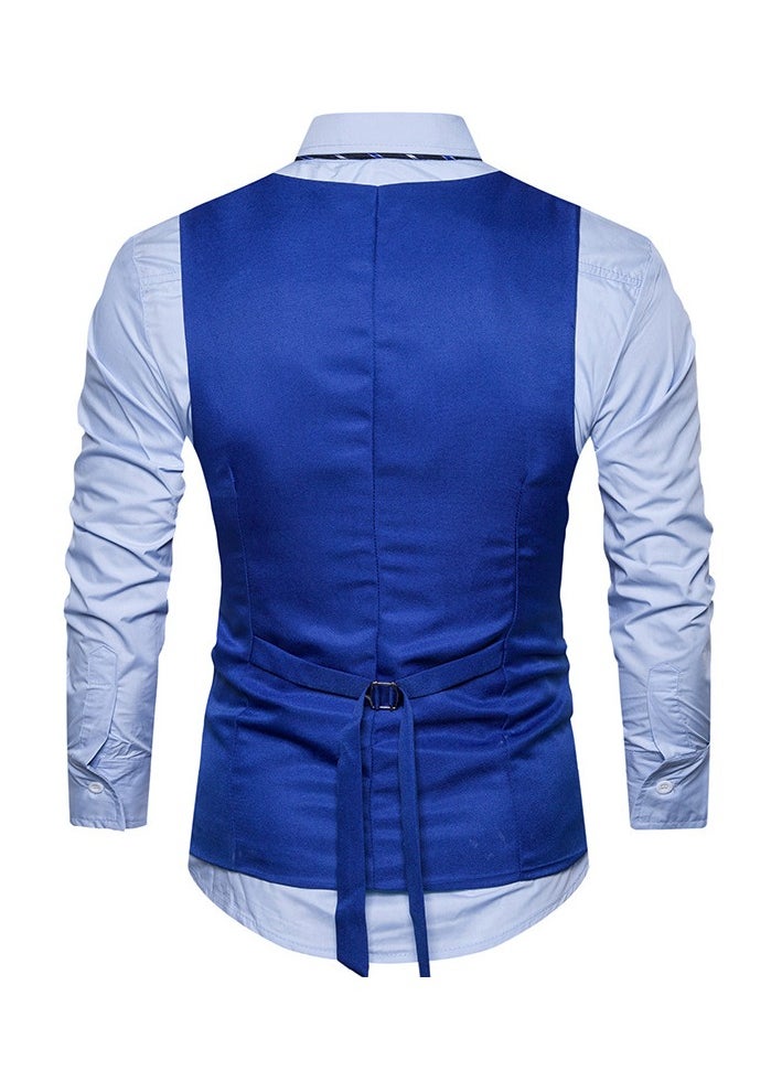 KUYING New Fashionable Herringbone Patterned Suit Vest  - Image 3