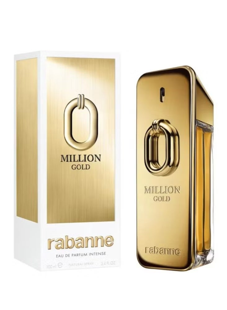 One Million Gold Paco Rabanne Men's Perfume Intense 100ml