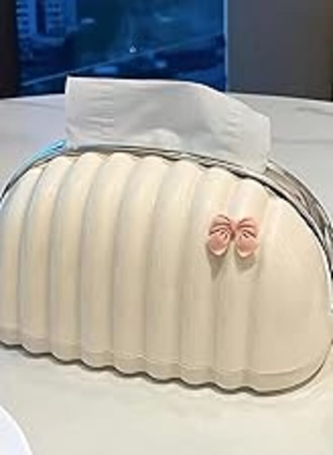 Luxury Tissue Box with Handbags for Women and Elegant Decor