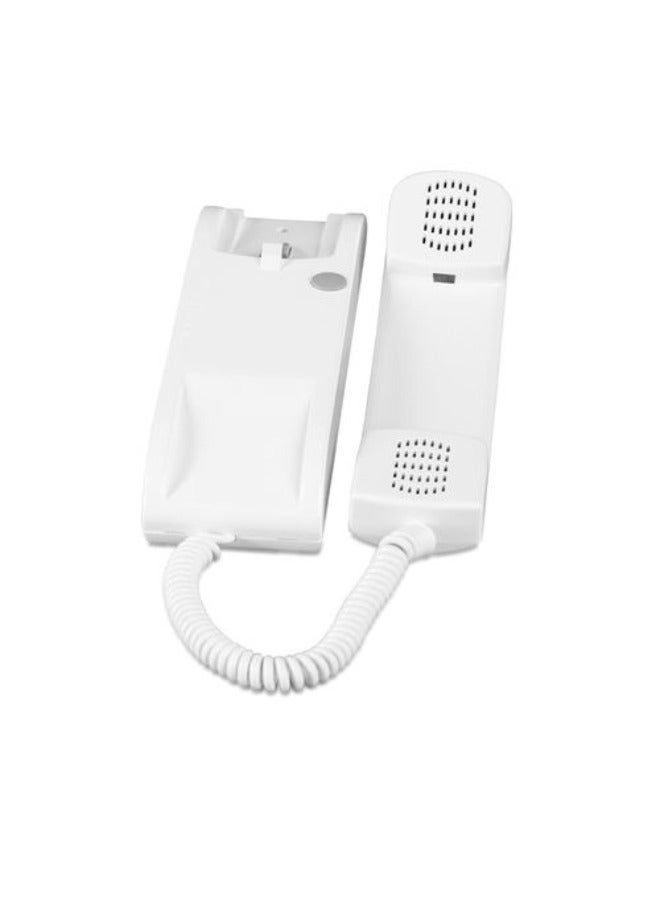 Farfisa One Button Intercom Headset - White - Image 1