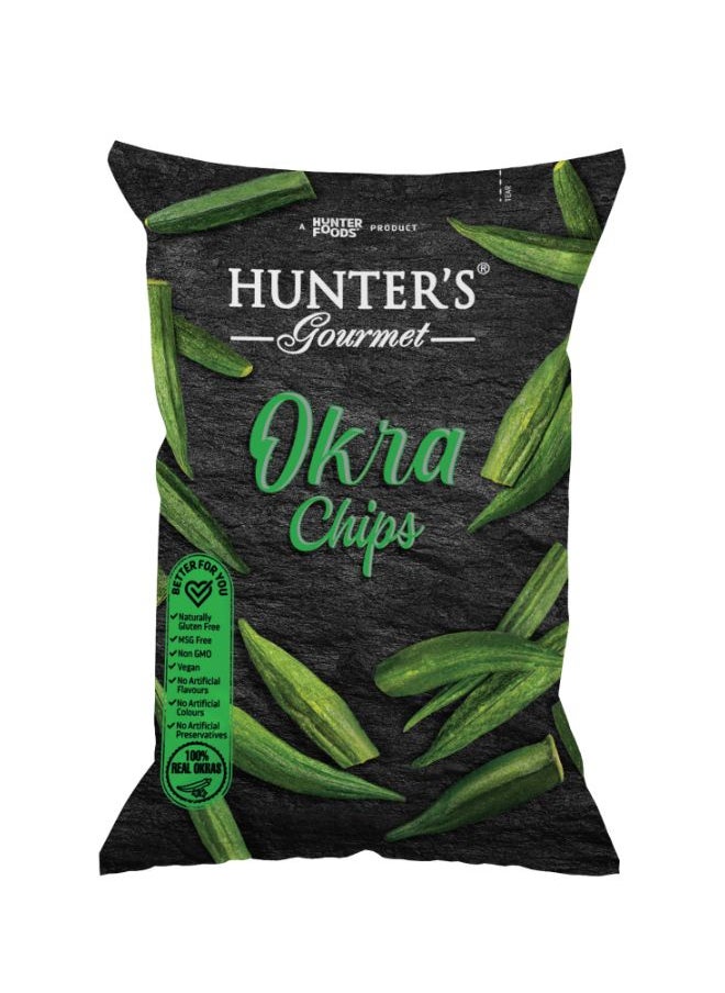 Hunter's Gourmet Okra Chips  - Image 1
