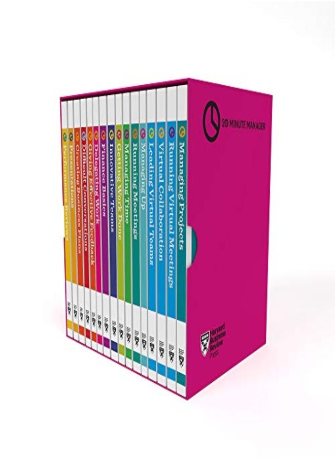 Harvard Business Review 20Minute Manager Ultimate Boxed Set 16 Books by Harvard Business Review Paperback 
