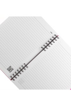 Bravo Bravo Link Notebook - Hard Cover - 120 Sheets - 1 Subject - Silver White  - Image 3