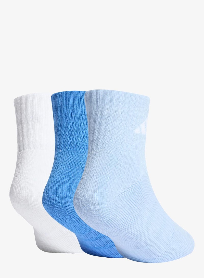 اديداس جوارب CUSHIONED SPORTSWEAR ANKLE 3 PAIR PACK - Image 2