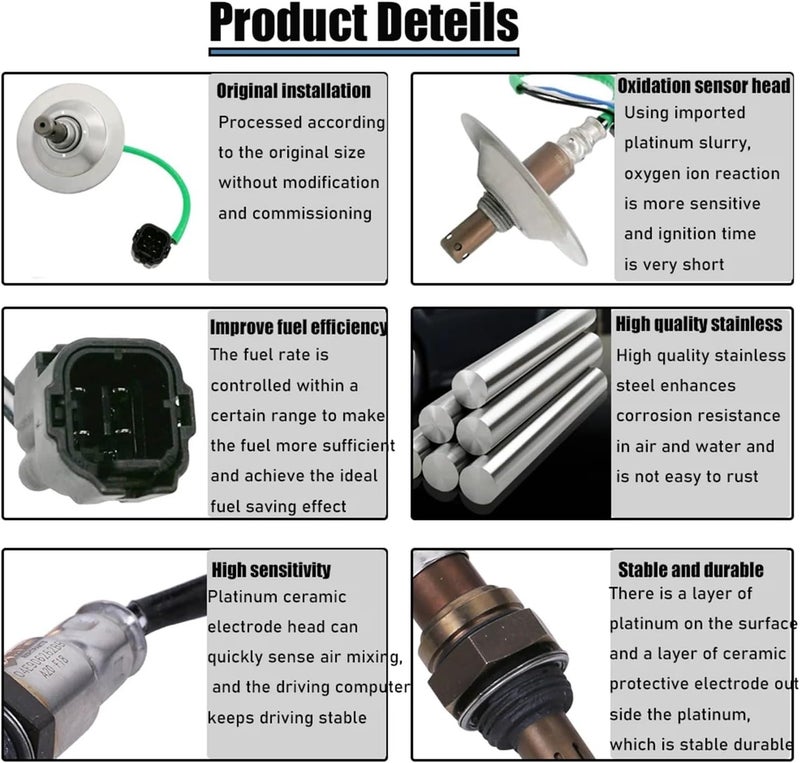 Upstream Oxygen Sensor, Compatible For SUZUKI GRAND VITARA 2.4L 2009 2010 2011 2012 2013 18213-78K00 234-9299 211200-4620 1821378K00 - Image 3