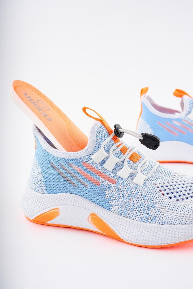 muggo Jetson Daily Unisex Children's Guaranteed Lace-up Comfortable Sneaker Sports Shoes  - Image 3