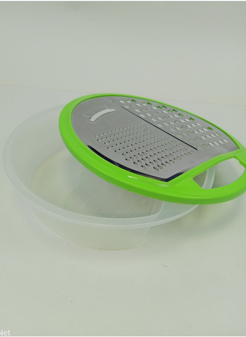 Plastic Stackble Grater food container Bowl Kitchen Multi Use Multi Grater Slicer & Chopper