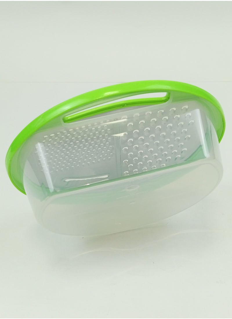 Plastic Stackble Grater food container Bowl Kitchen Multi Use Multi Grater Slicer & Chopper