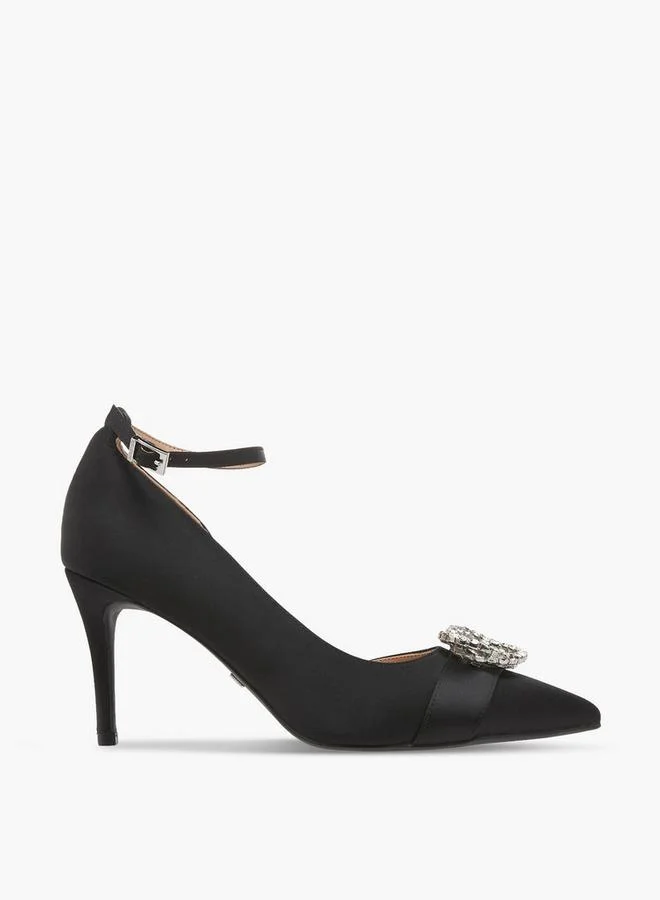 Celeste BLACK Women Stiletto Heel D'Orsay Shoes for Women | Best Price UAE