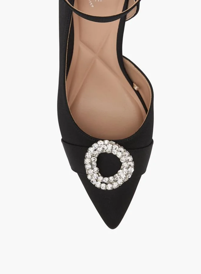Celeste BLACK Women Stiletto Heel D'Orsay Shoes for Women | Best Price UAE
