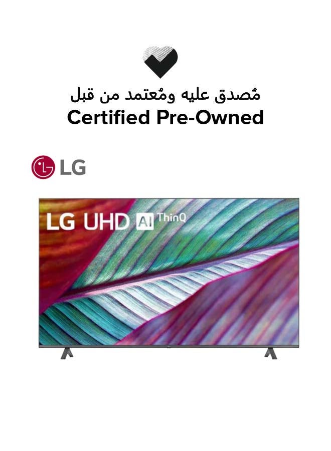 LG Certified Pre Owned - 43-Inch Smart TV - 4K UHD black - Image 1