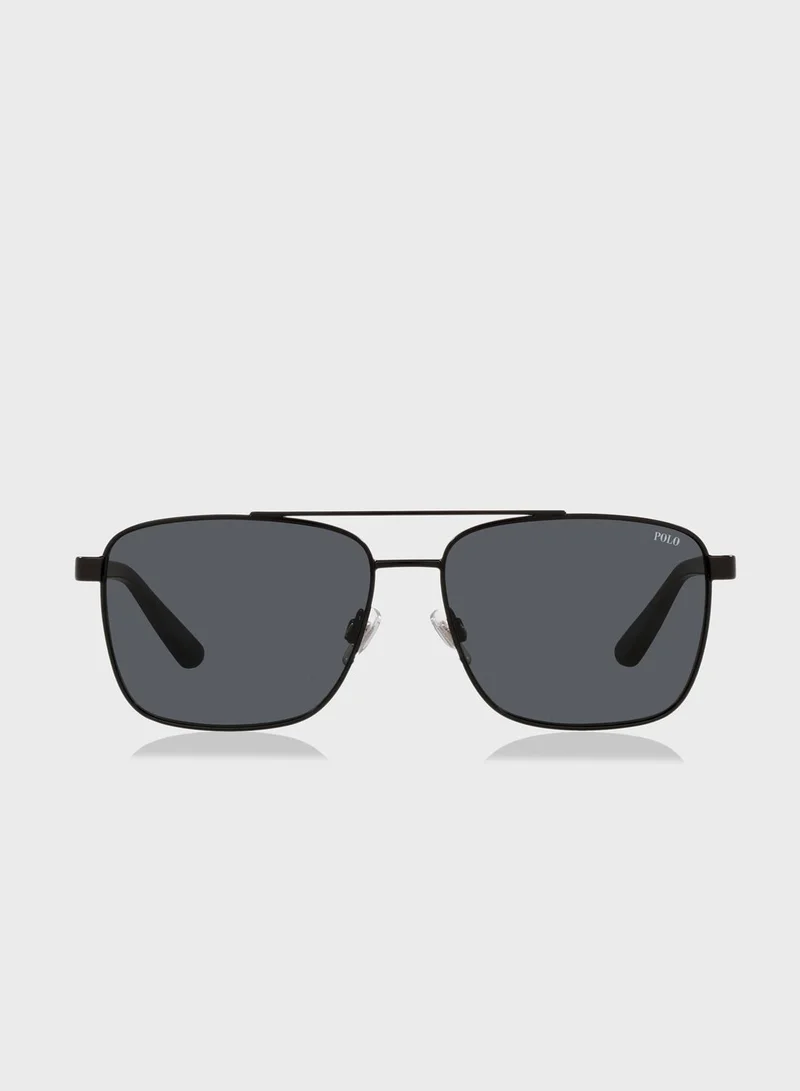POLO RALPH LAUREN 0Ph3137 Clubmaster Sunglasses