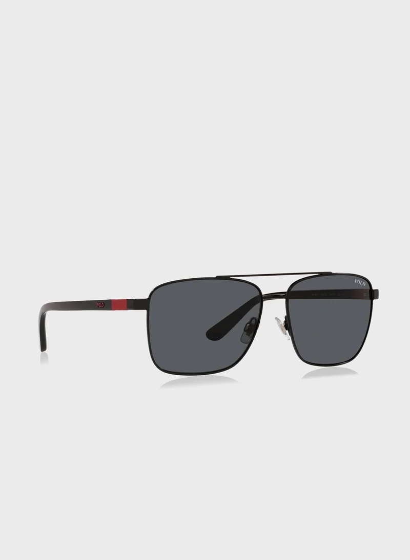POLO RALPH LAUREN 0Ph3137 Clubmaster Sunglasses