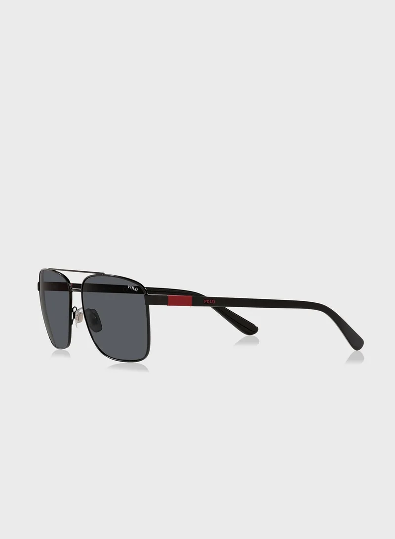 POLO RALPH LAUREN 0Ph3137 Clubmaster Sunglasses