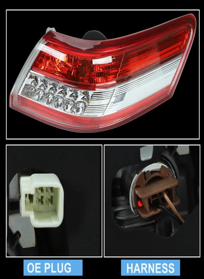 FSBCGT Rear Tail Light Brake Lamp Passenger Right Side Compatible with 2010-2011 Toyota Camry 8155006340 TO2805106 - Image 5
