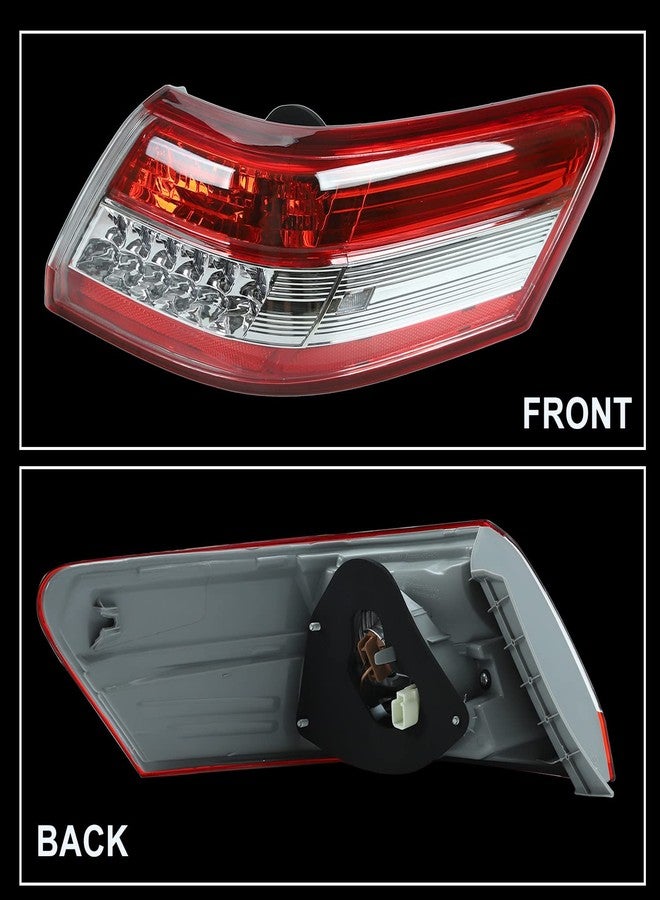 FSBCGT Rear Tail Light Brake Lamp Passenger Right Side Compatible with 2010-2011 Toyota Camry 8155006340 TO2805106 - Image 2