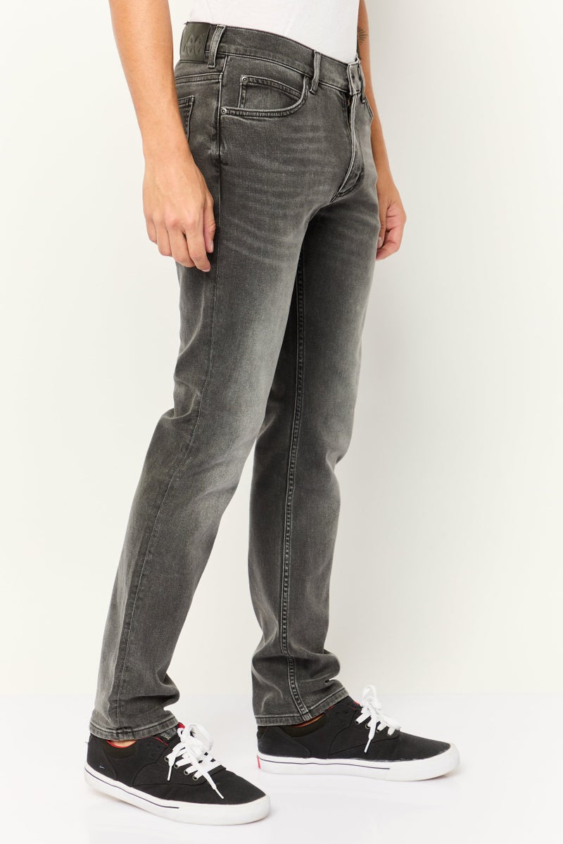 LEE جينز دنيم عادي للرجال، رمادي مغسول - Image 2